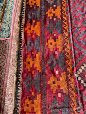 Afghan Turkmen oversize Maimana kilim (500 x 310cm)