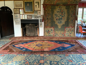Kurdish Herki oversize 'kelleigh' long carpet from N. Iraq (490 x 232cm)