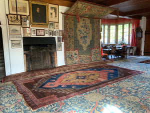 Kurdish Herki oversize 'kelleigh' long carpet from N. Iraq (490 x 232cm)