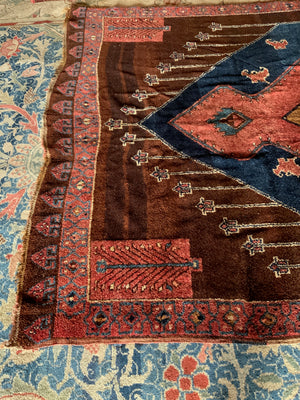 Kurdish Herki oversize 'kelleigh' long carpet from N. Iraq (490 x 232cm)