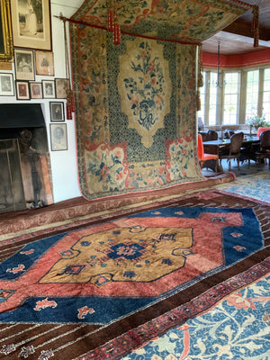 Kurdish Herki oversize 'kelleigh' long carpet from N. Iraq (490 x 232cm)