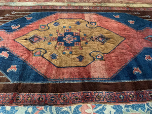 Kurdish Herki oversize 'kelleigh' long carpet from N. Iraq (490 x 232cm)