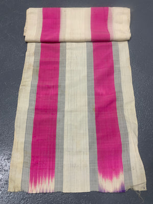 Turkish late Ottoman stripped silk (6.7m x 50cm)