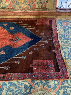 Kurdish Herki oversize 'kelleigh' long carpet from N. Iraq (490 x 232cm)
