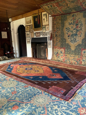 Kurdish Herki oversize 'kelleigh' long carpet from N. Iraq (490 x 232cm)