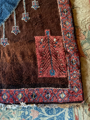 Kurdish Herki oversize 'kelleigh' long carpet from N. Iraq (490 x 232cm)