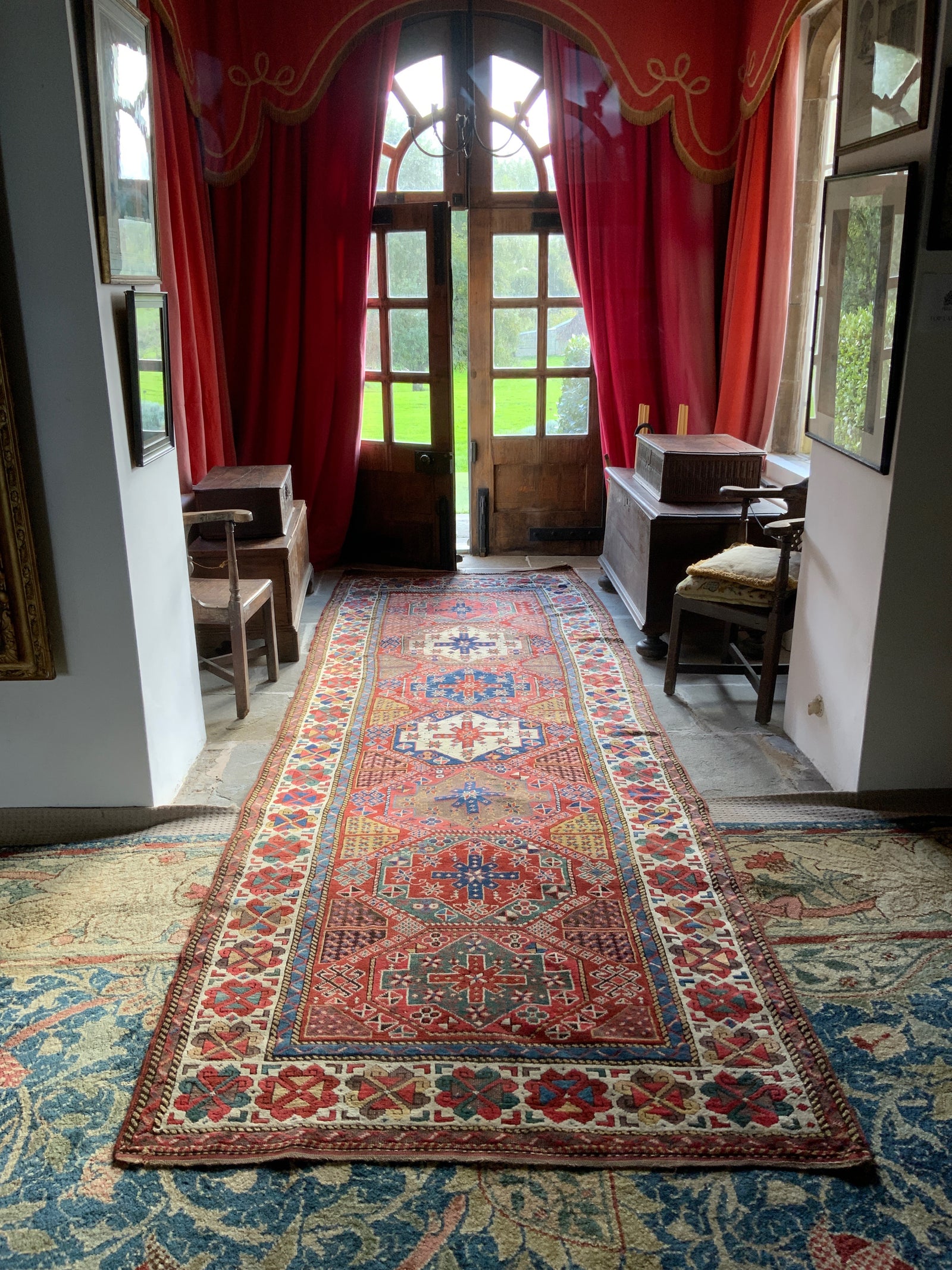 Kurdistan antique oversize kelleigh carpet (438 x 144cm)
