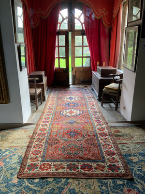 Kurdistan antique oversize kelleigh carpet (438 x 144cm)