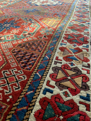 Kurdistan antique oversize kelleigh carpet (438 x 144cm)