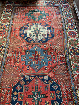 Kurdistan antique oversize kelleigh carpet (450 x 169cm)
