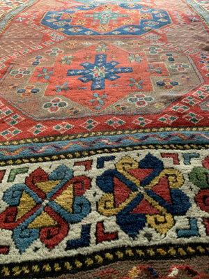 Kurdistan antique oversize kelleigh carpet (450 x 169cm)