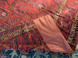 Uzbek antique oversize Bukhara Beshir carpet (515 x 240cm)