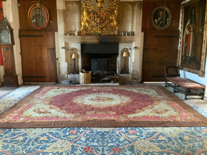 French Aubusson oversize tapestry carpet (455 x 340cm) *AF