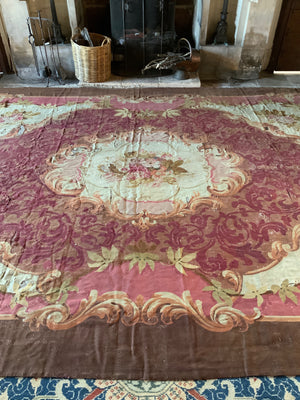 French Aubusson oversize tapestry carpet (455 x 340cm) *AF