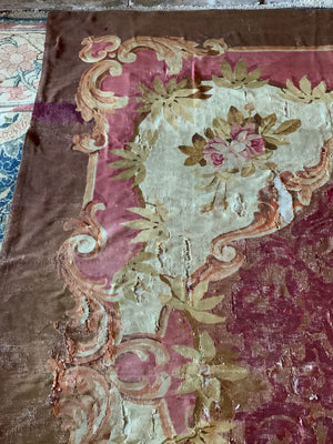 French Aubusson oversize tapestry carpet (455 x 340cm) *AF