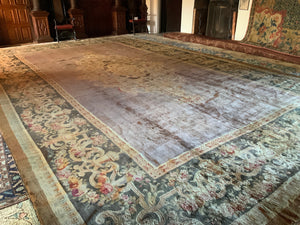 French Savonnerie oversize carpet (730 x 450cm)