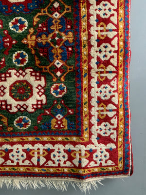 CROR Turkish Holbein design replica 16C rug (210 x 137cm) *new