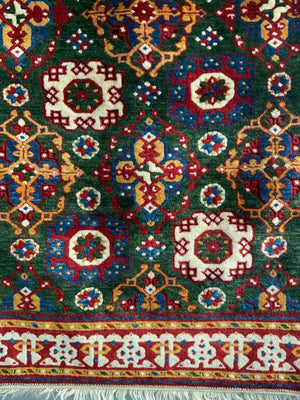 CROR Turkish Holbein design replica 16C rug (210 x 137cm) *new
