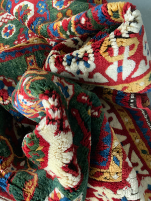 CROR Turkish Holbein design replica 16C rug (210 x 137cm) *new