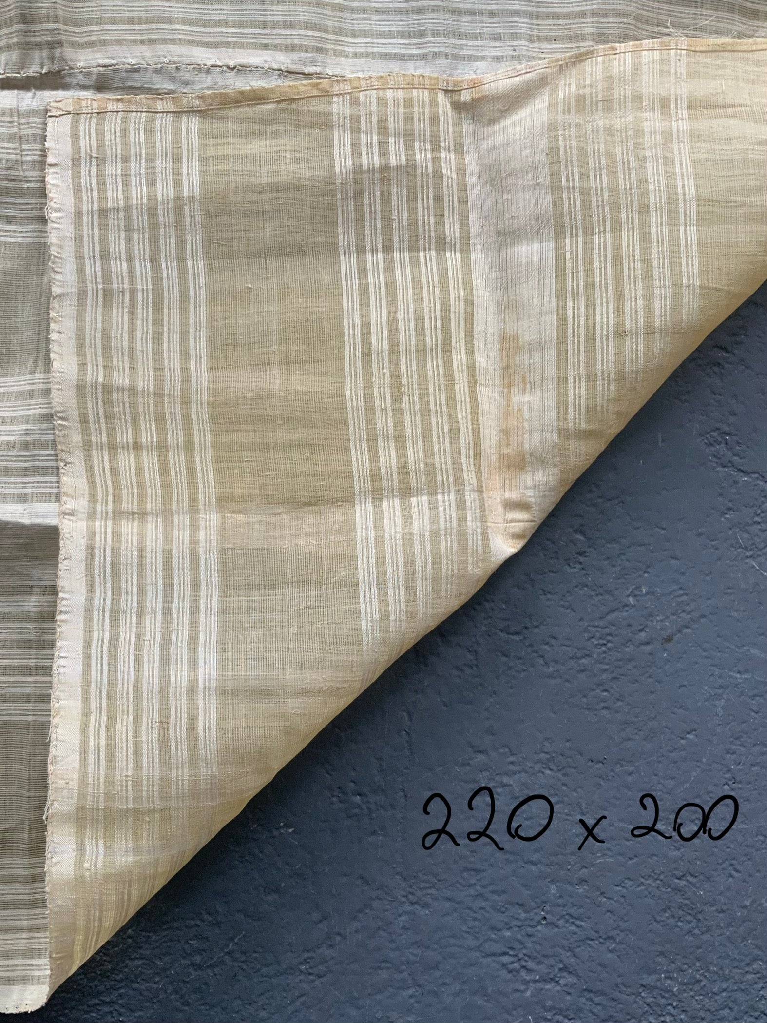 Late Ottoman silk gauze(220 x 200cm)