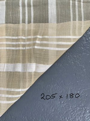 Late Ottoman silk gauze(205 x 180cm)