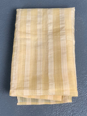 Late Ottoman antique silk gauze day cover (218 x 196cm)