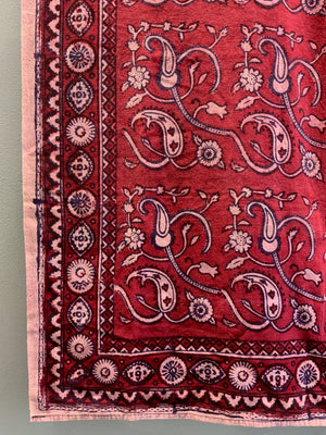 Uzbek Chit Kari woodblock print (128 x 83cm)