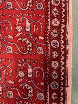 Uzbek Chit Kari woodblock print (128 x 83cm)