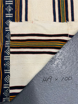 W. African cotton cloth  (149 x 100cm)