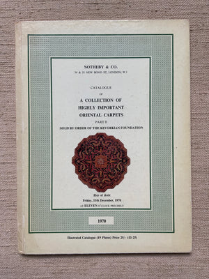 Sotheby : Collection of Highly Important Oriental Carpets Parts I & II