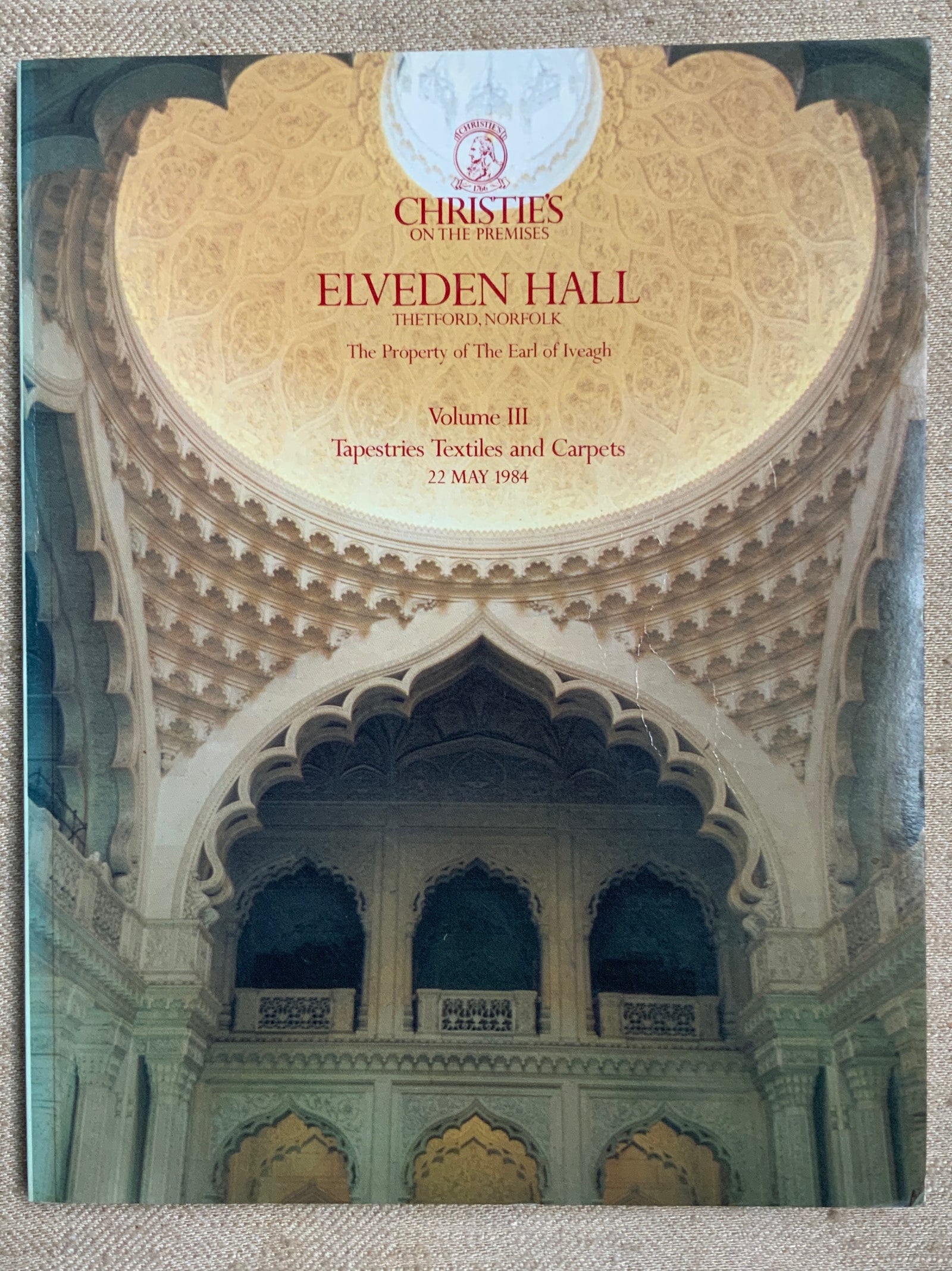 Christie's : Elveden Hall, Vol III Tapestries Textiles & Carpets