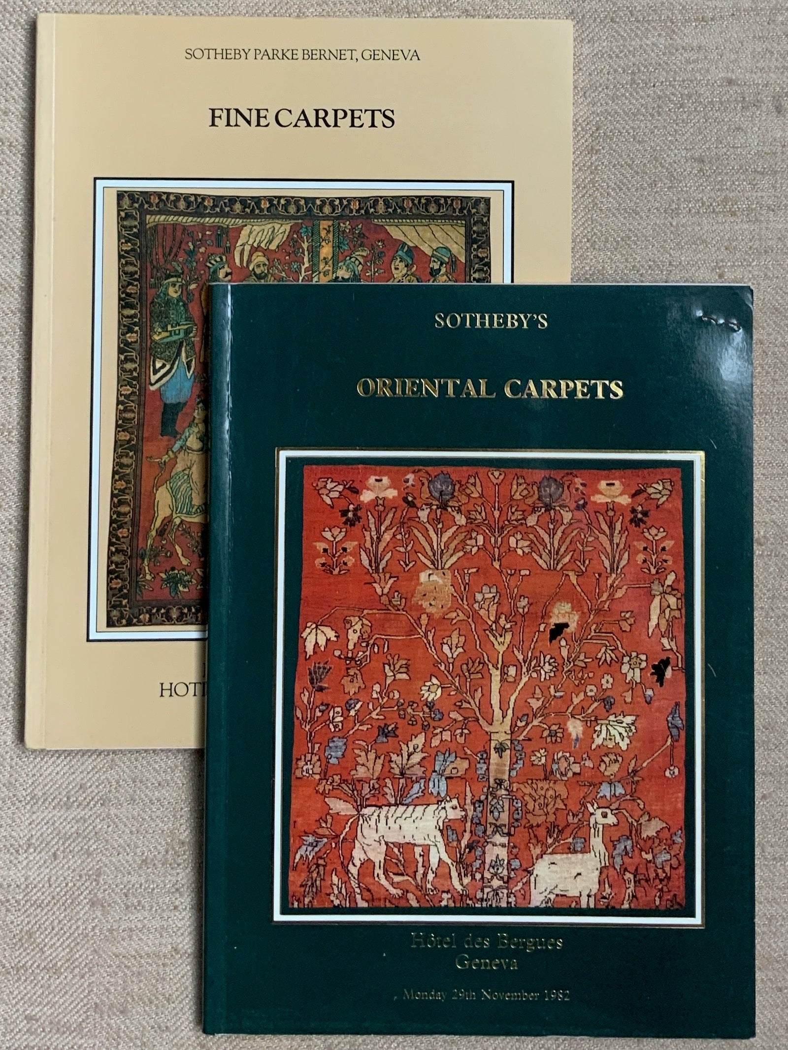 Sotheby's : Fine Carpets 1982 and Oriental Carpets 1982