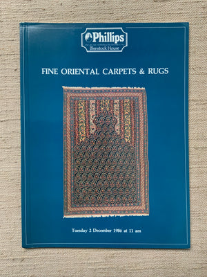 Phillips : auction catalogues from 1986 / 1987