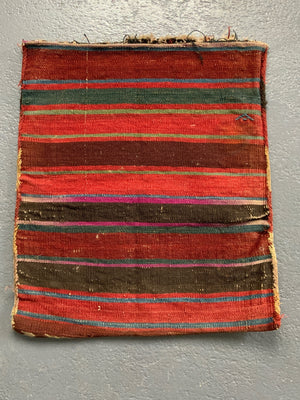 Caucasian Reverse Soumak antique bag (62 x 54cm)