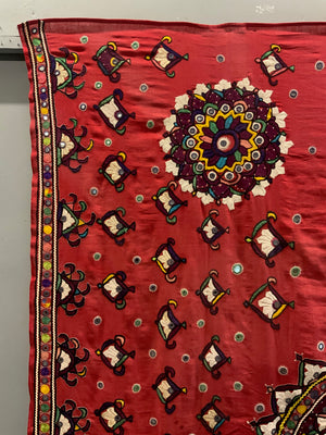 Sindh / Gujarat embroidery (162 x 145cm)