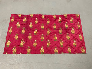 French Lyon antique silk brocade (156 x 88cm)