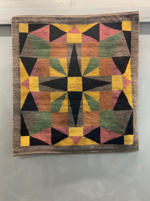Turkish bespoke design Kasak quality rug (140 x 130cm) *new
