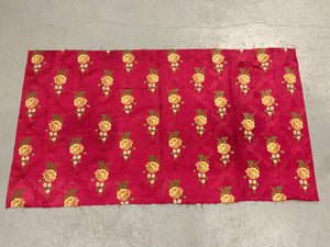 French Lyon antique silk brocade (156 x 88cm)