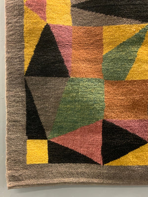 Turkish bespoke design Kasak quality rug (140 x 130cm) *new
