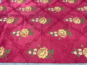 French Lyon antique silk brocade (156 x 88cm)