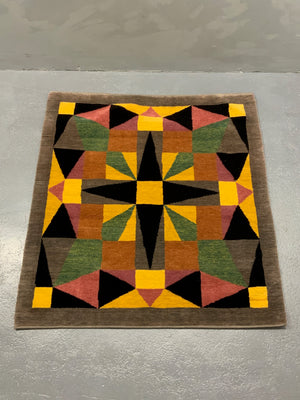 Turkish bespoke design Kasak quality rug (140 x 130cm) *new