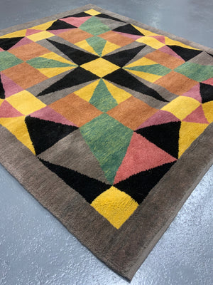 Turkish bespoke design Kasak quality rug (140 x 130cm) *new
