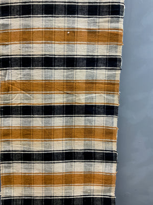 Chequered flatweave sivas divan cover (980 x 60cm)