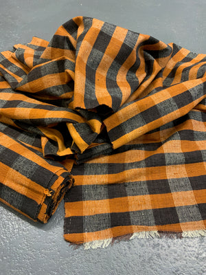 Chequered flatweave sivas divan cover (740 x 61cm)