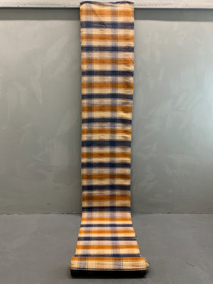 Chequered flatweave sivas divan cover (890 x 57cm)