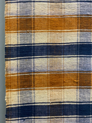 Chequered flatweave sivas divan cover (890 x 57cm)