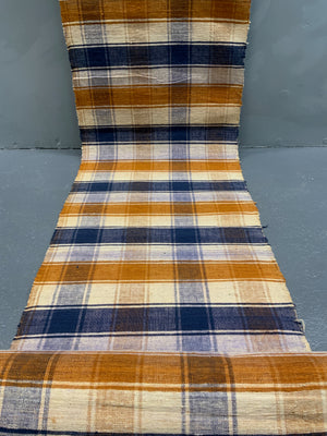Chequered flatweave sivas divan cover (890 x 57cm)