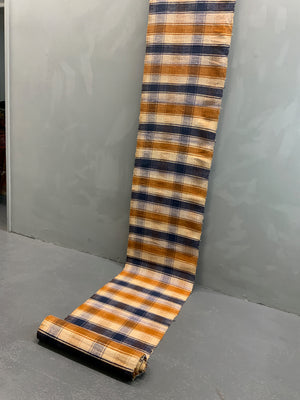 Chequered flatweave sivas divan cover (890 x 57cm)