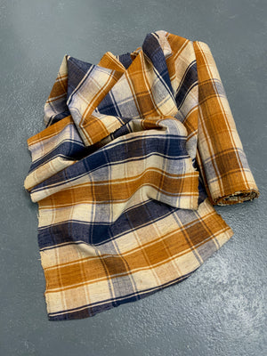 Chequered flatweave sivas divan cover (890 x 57cm)