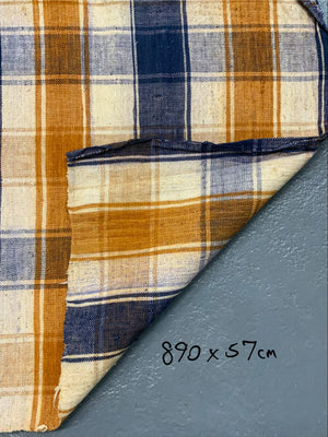 Chequered flatweave sivas divan cover (890 x 57cm)